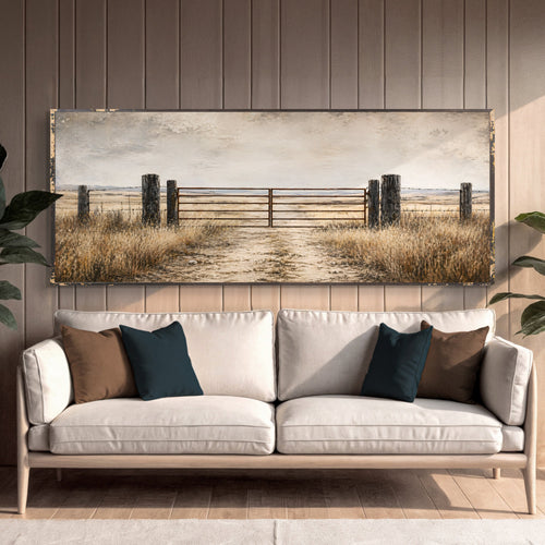 Rustic Ranch Gate
