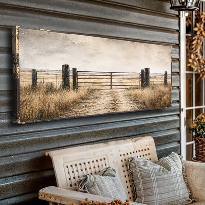 Rustic Ranch Gate