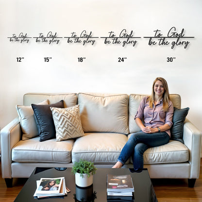 To God Be the Glory Wall Decor