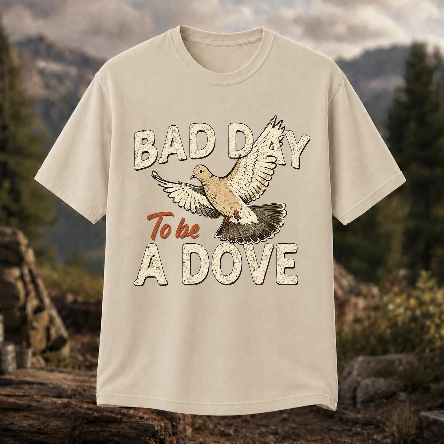 Bad Day to Be a Dove T-Shirt, Funny Dove Hunting Tee
