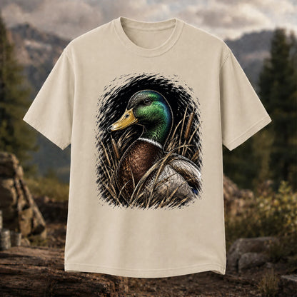 Mallard Duck T-Shirt, Vintage Waterfowl Hunting Tee