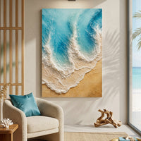Sandy Shore Waves
