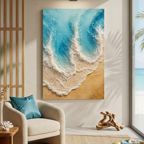 Sandy Shore Waves
