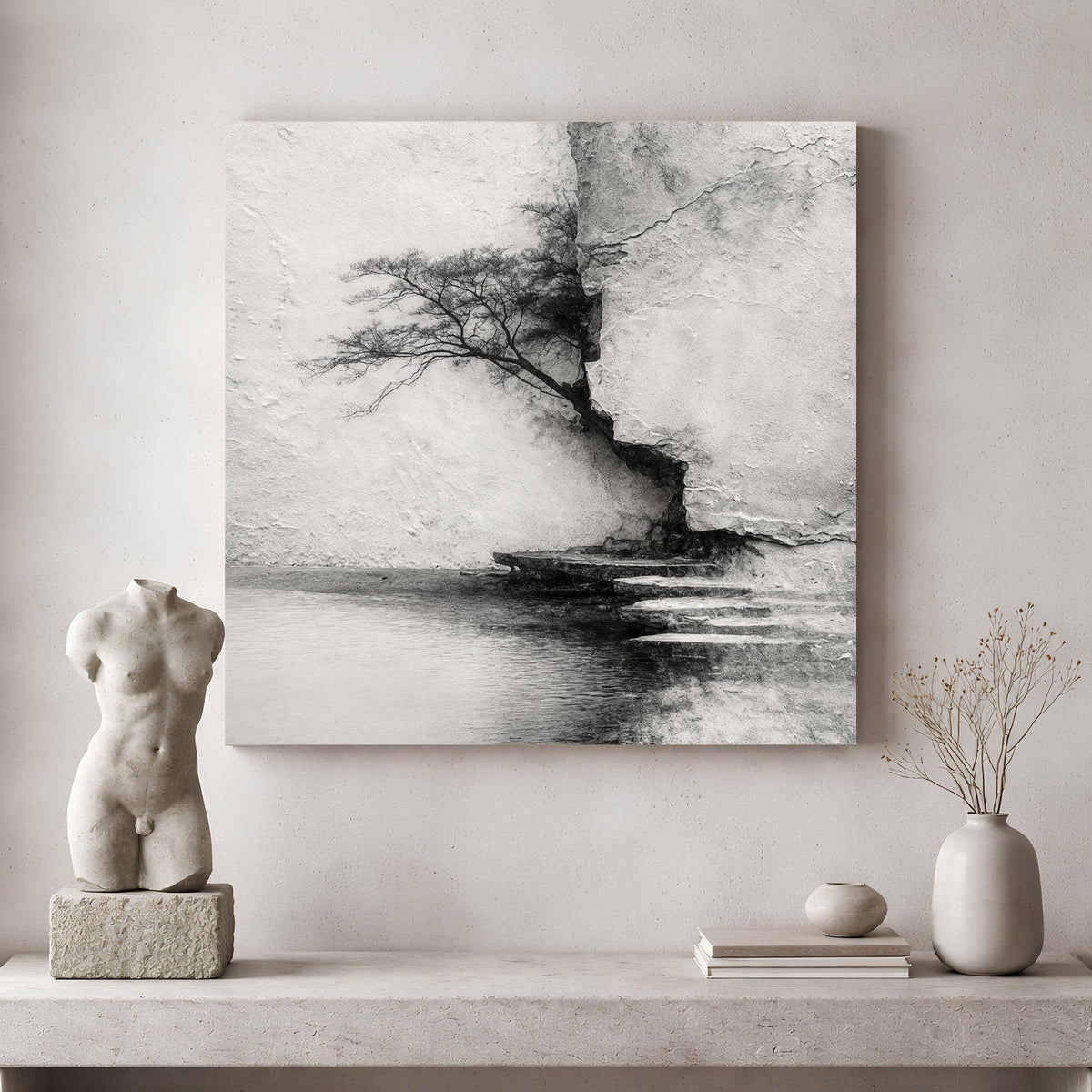 Silent Tree Reflection