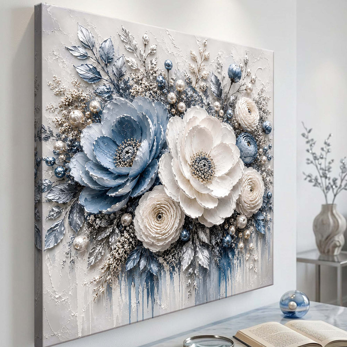 Silver Bloom Elegance
