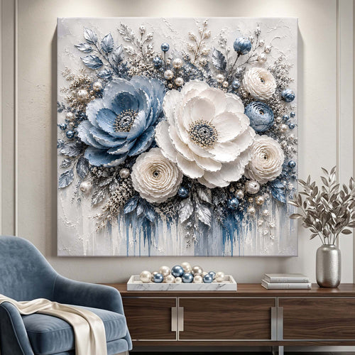 Silver Bloom Elegance