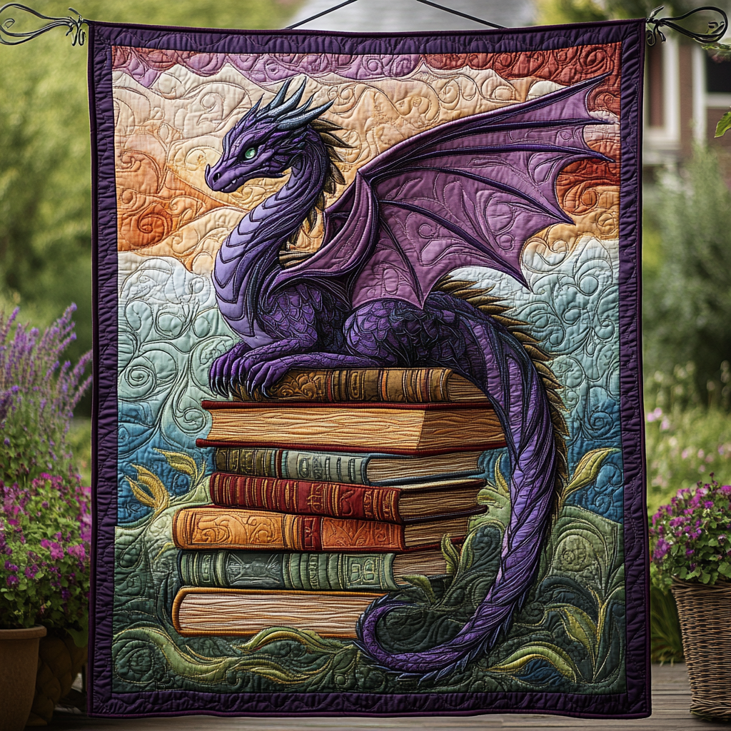 Throw (55'' x 60'') /Starborn Scales Quilted Blanket