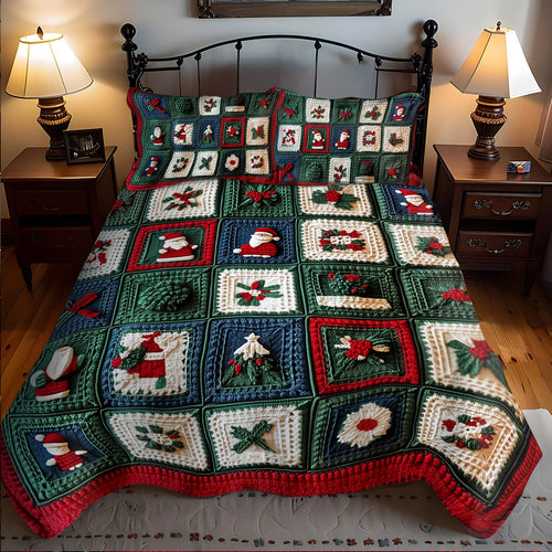 Starry Charm 3-Piece Quilted Bedding Set - Single (59" x 70")