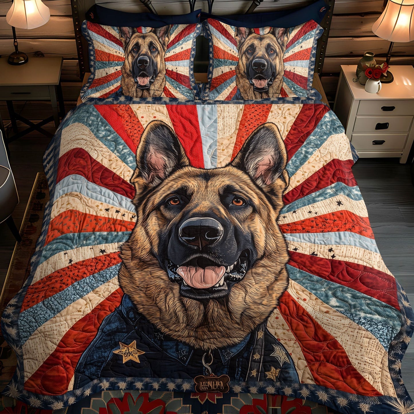 Steadfast Shepherd 3-Piece Quilted Bedding Set - Single (59" x 70")