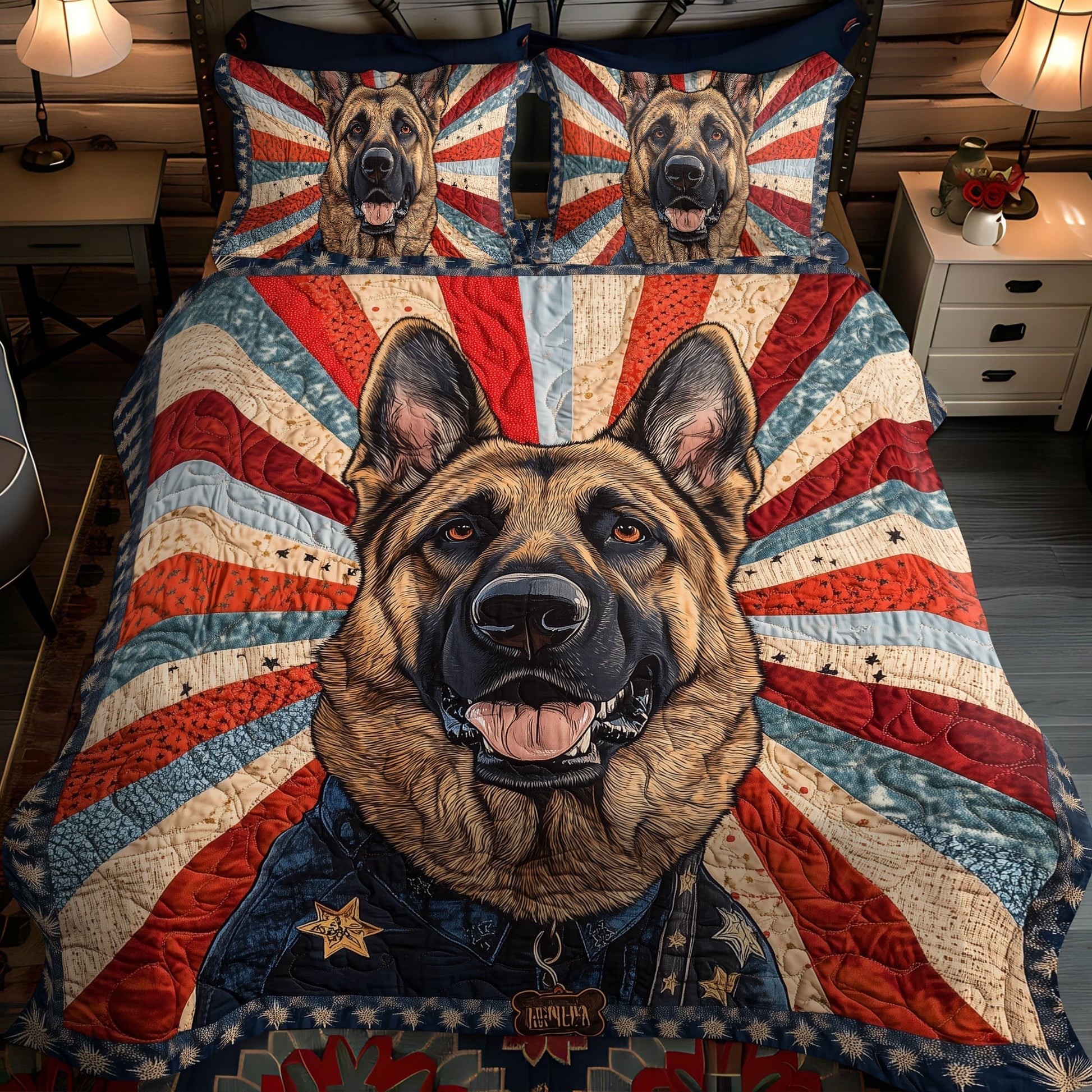 Steadfast Shepherd 3-Piece Quilted Bedding Set - Single (59" x 70")