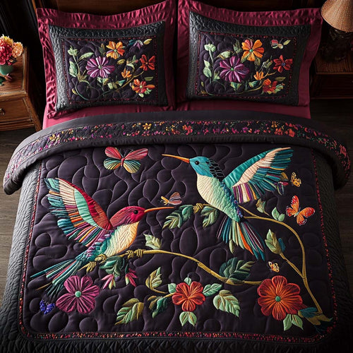 Sweet Harmony 3-Piece Quilted Bedding Set - Single (59" x 70")