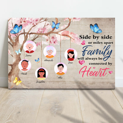 Family Will Always Be Connected By Heart Sign II