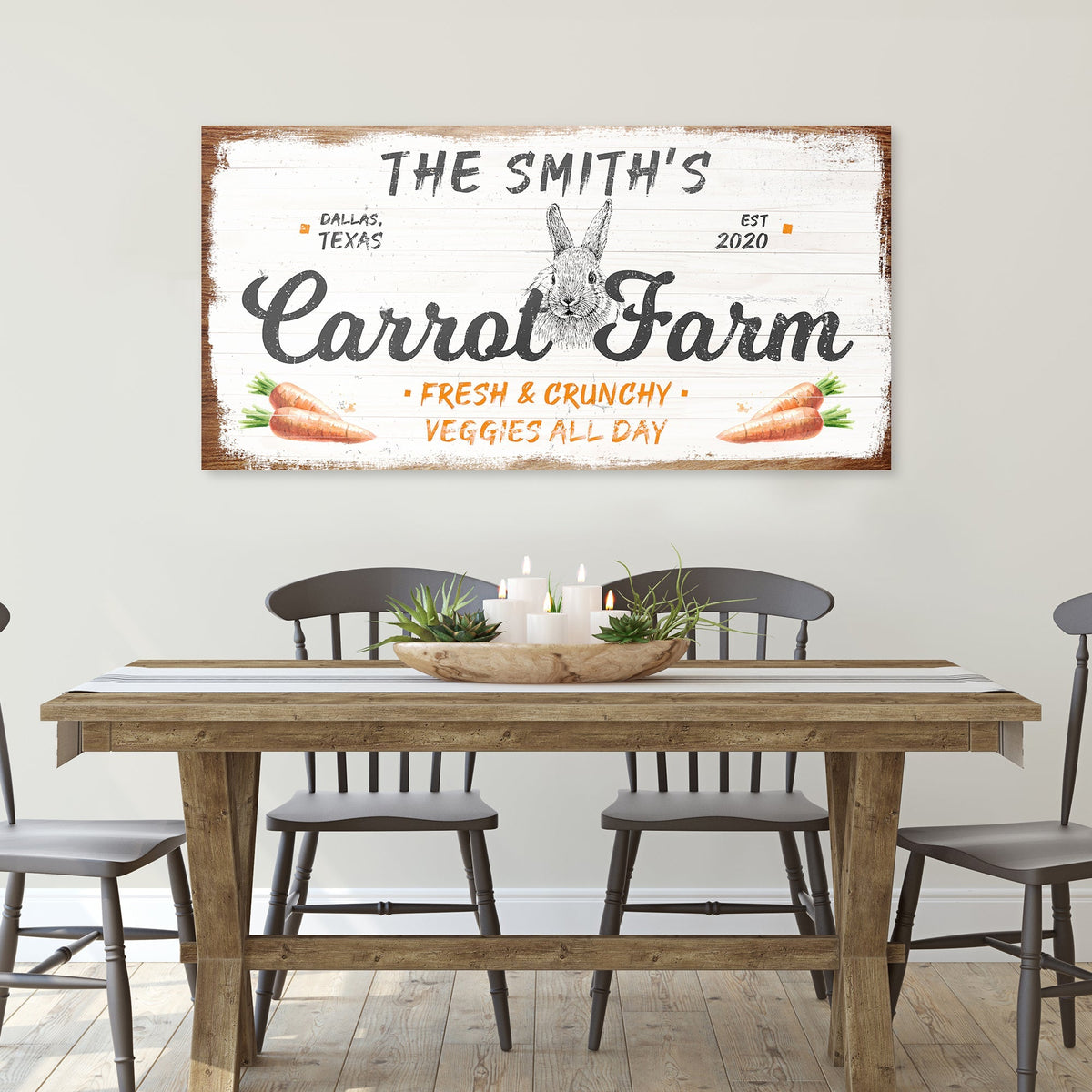 Easter Carrot Farm Sign