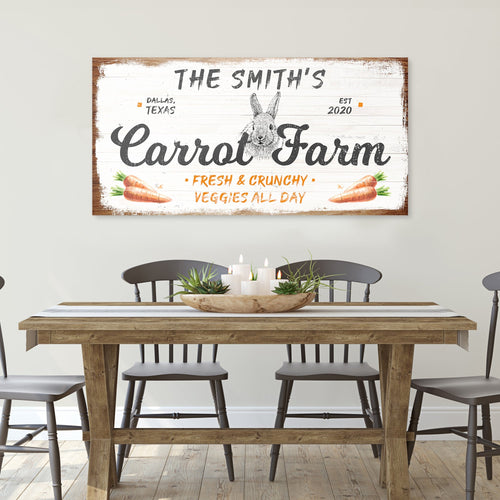 Easter Carrot Farm Sign