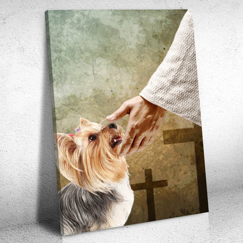 God Loves All Animals Canvas Wall Art II