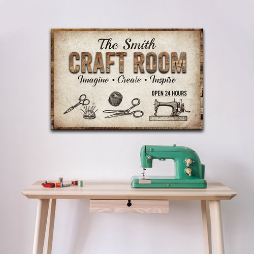 Craft Room Sign II