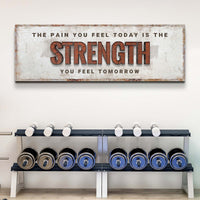 Strength Sign - canvas