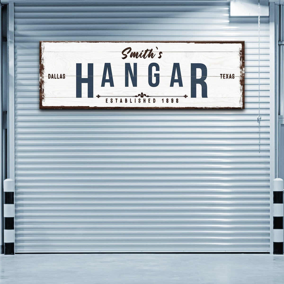 Hangar Sign - Style 1 - canvas