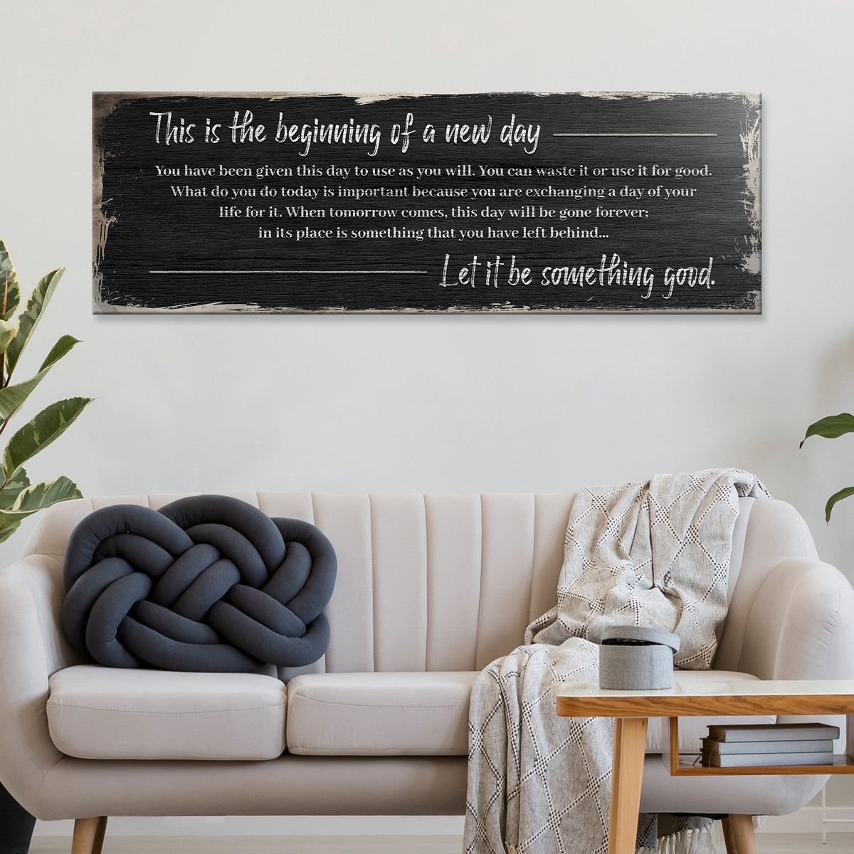 Beginning Of A New Day Sign IV