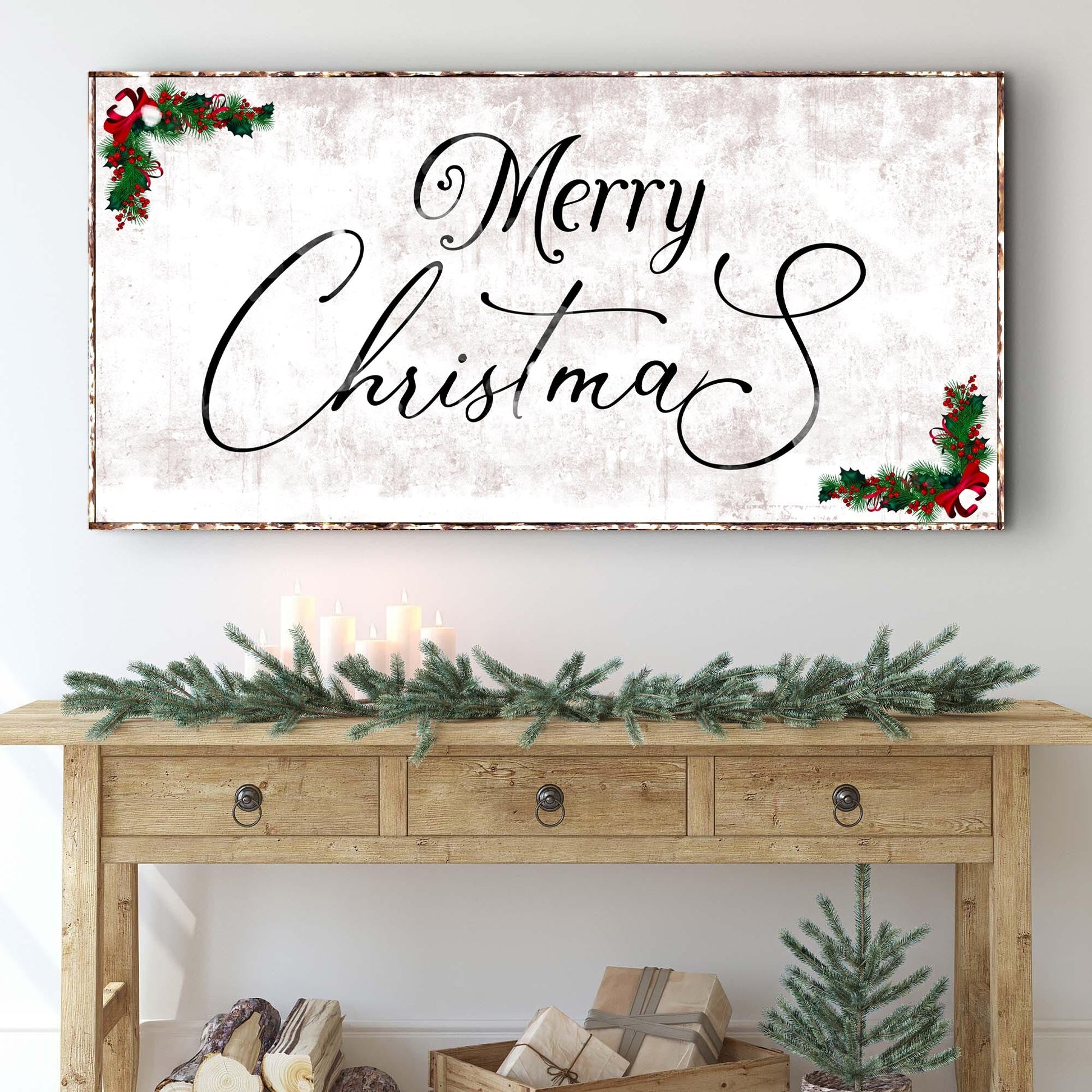 Merry Christmas Sign III ()