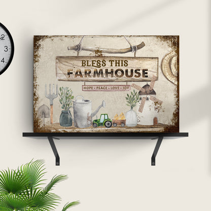 Bless This Farmhouse Sign