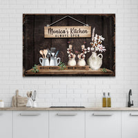Made With Love Always Open Kitchen Sign