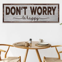 Don't Worry Be Happy Sign III