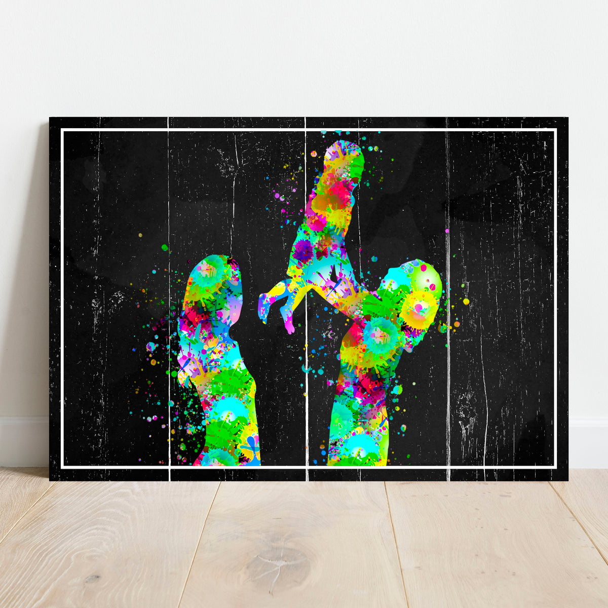 To My Two Moms Canvas Wall Art II