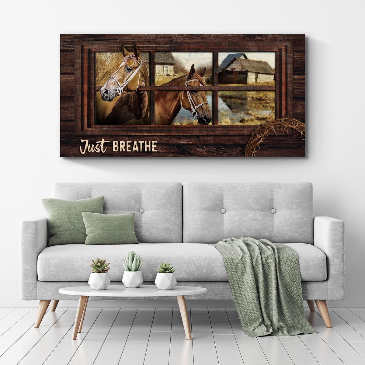 Just Breathe Sign II