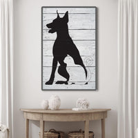 Cat And Dog Pet Canvas Wall Art
