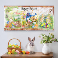 Vintage Happy Easter Sign