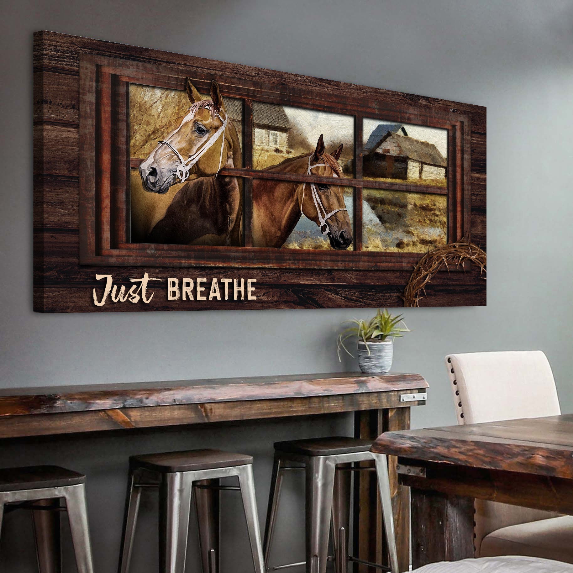 Just Breathe Sign II