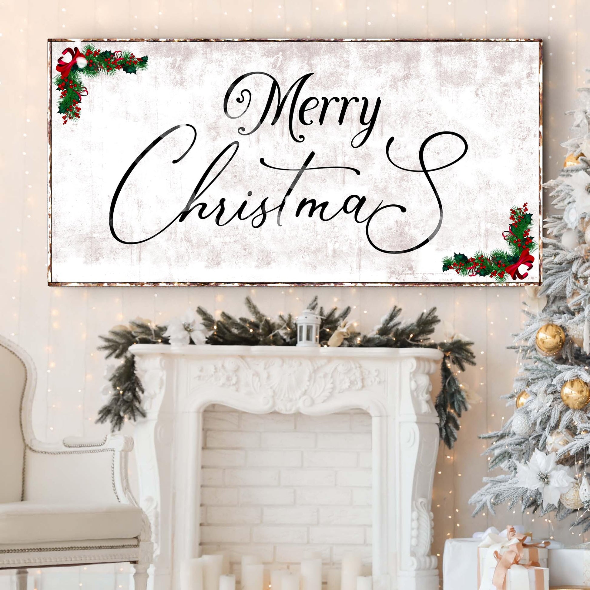Merry Christmas Sign III ()