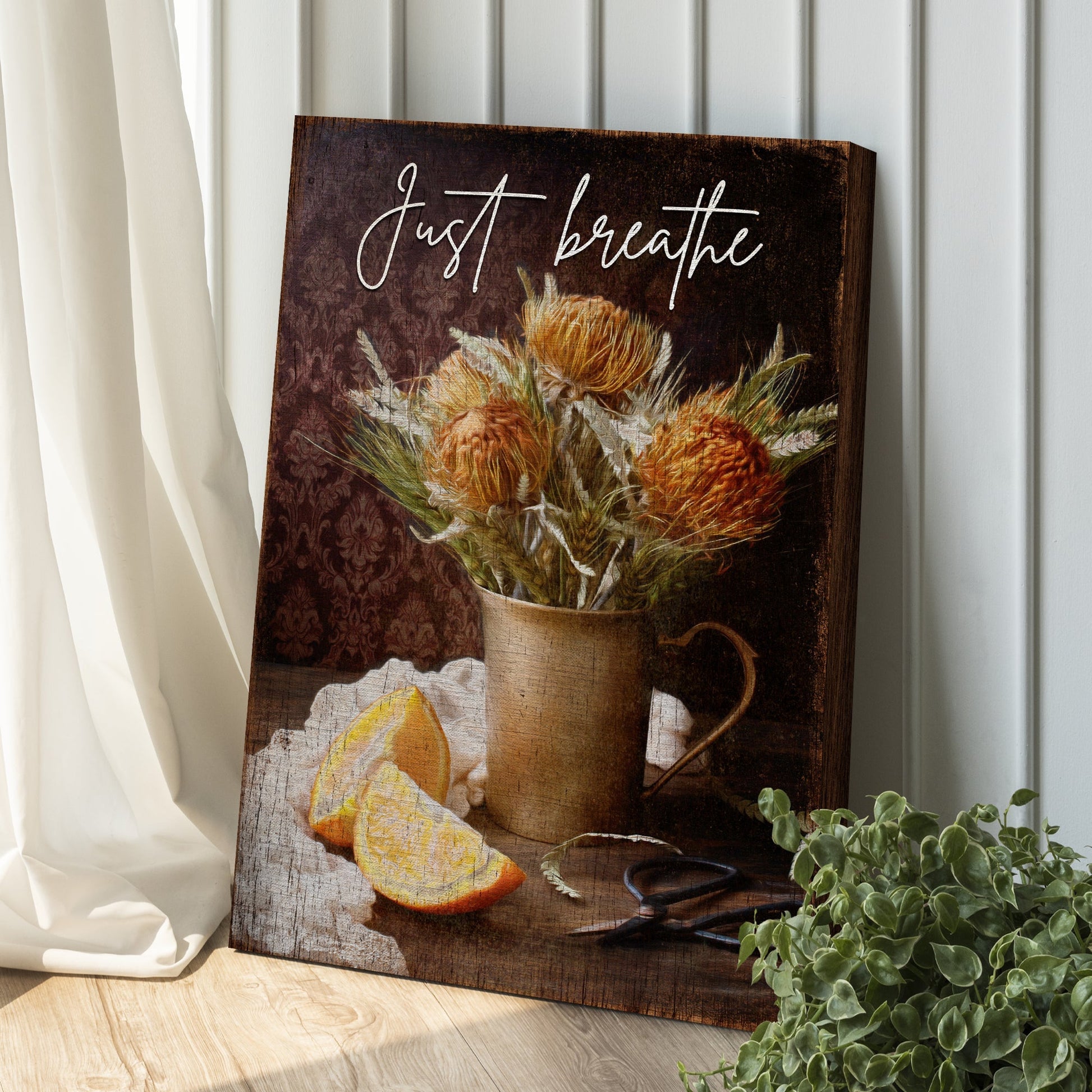 Just Breathe Sign VII