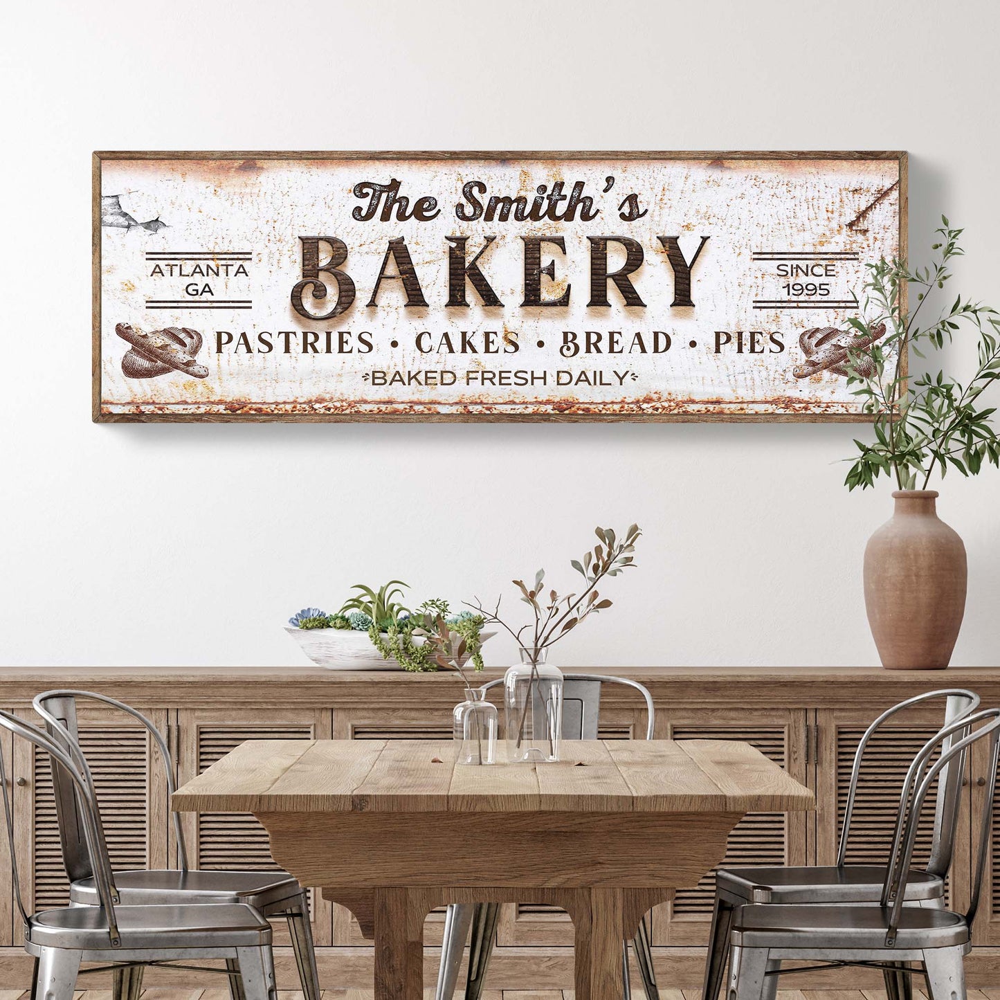 Bakery Sign - canvas