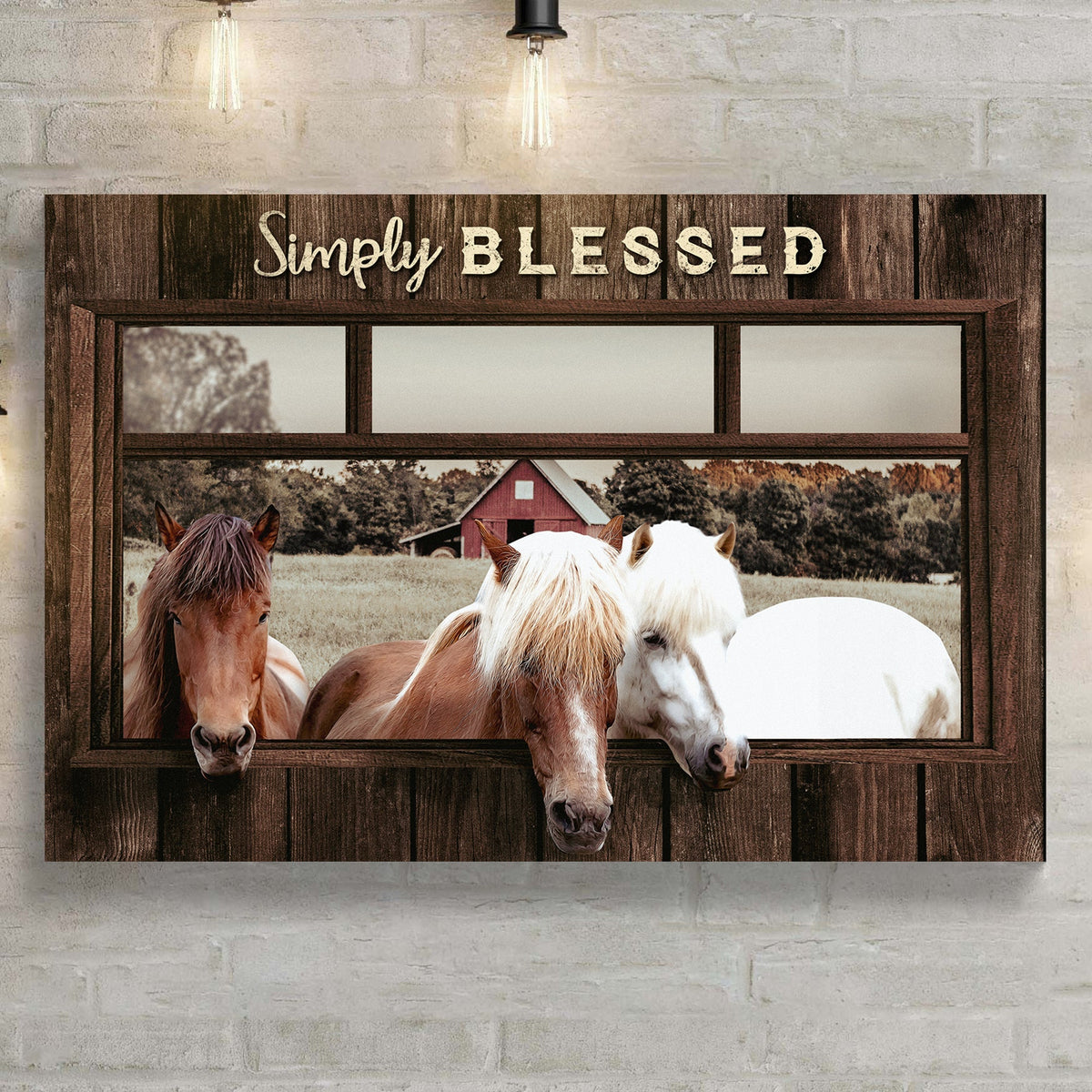 Simply Blessed Sign III