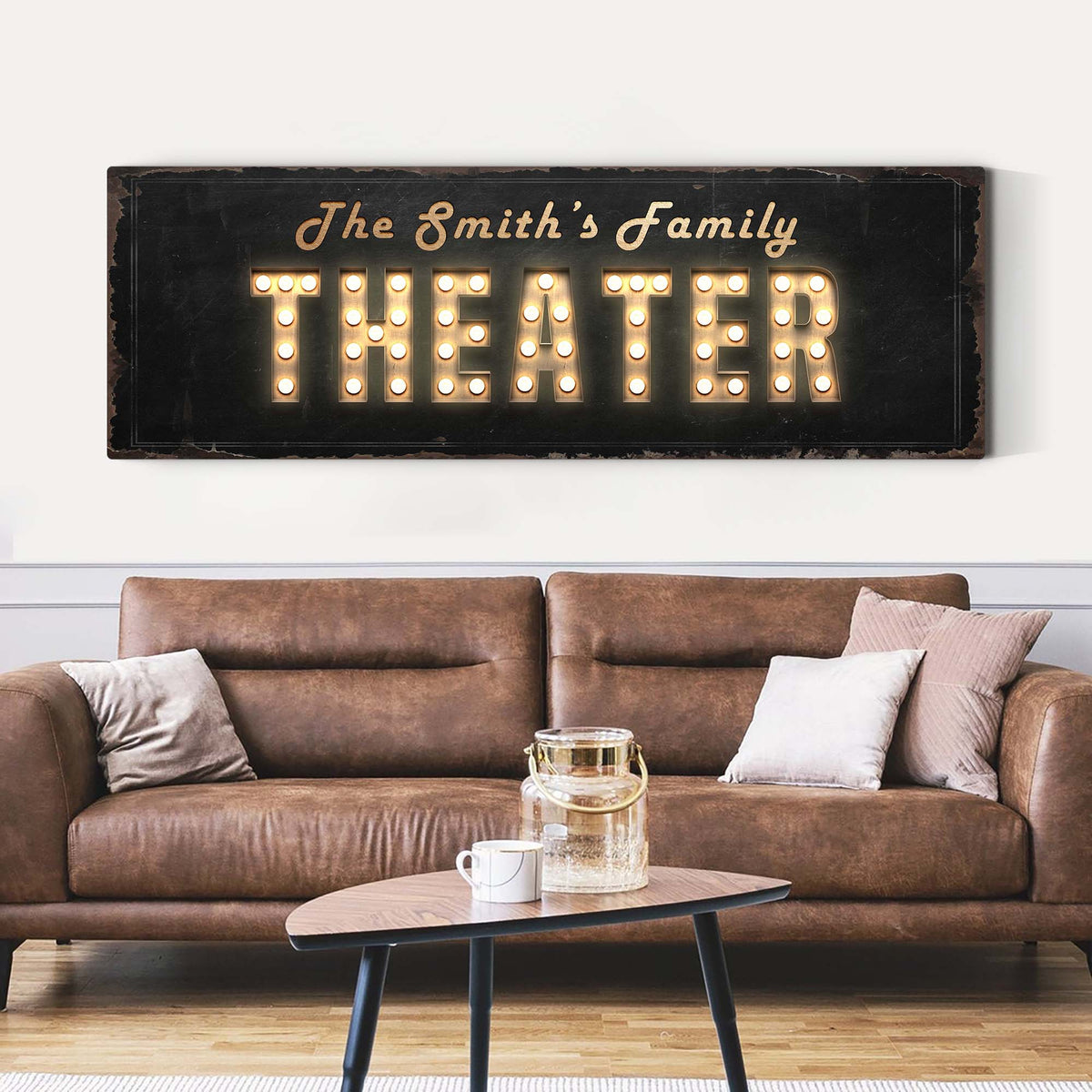 Theater Sign - canvas
