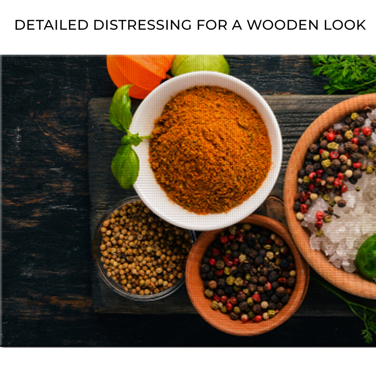 Herbs And Spices Canvas Wall Art
