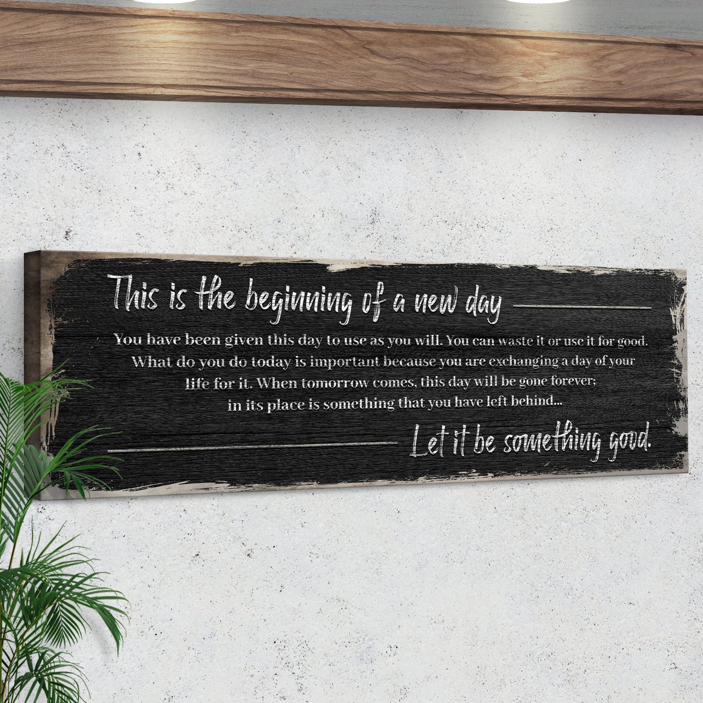Beginning Of A New Day Sign IV