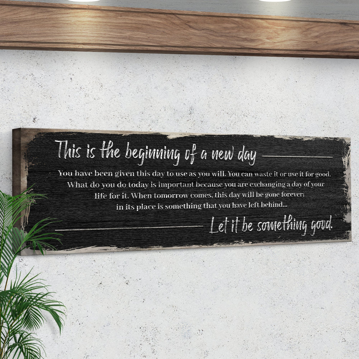 Beginning Of A New Day Sign IV