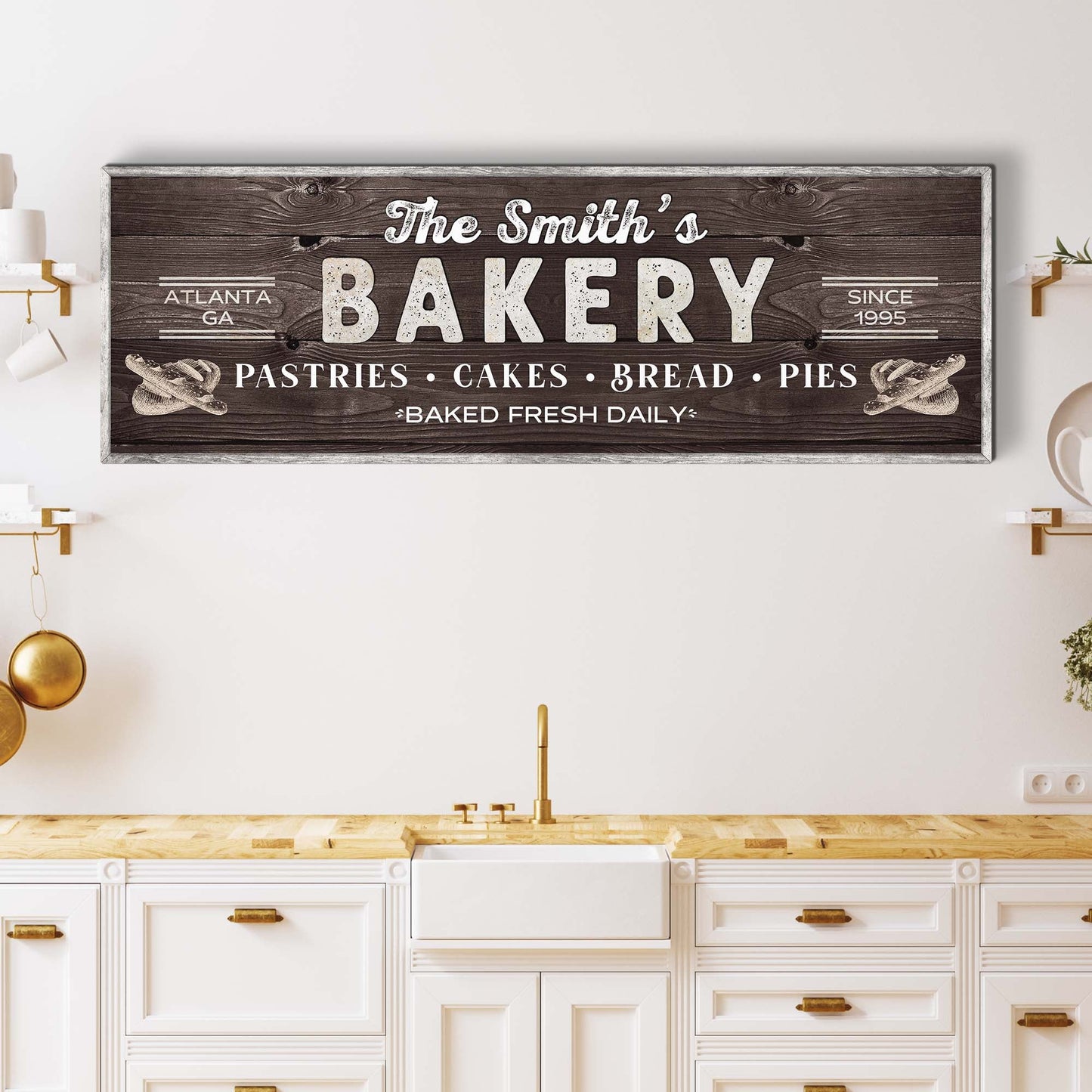 Bakery Sign - canvas