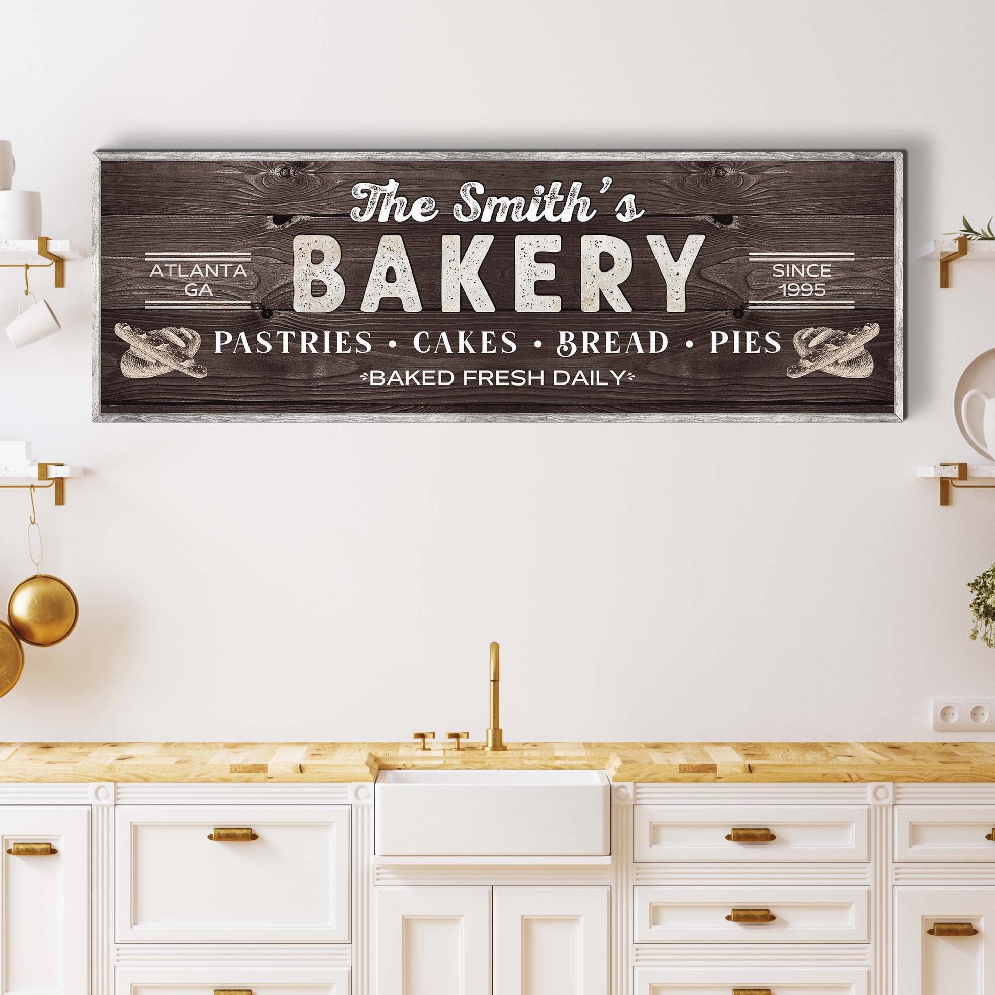 Bakery Sign - canvas