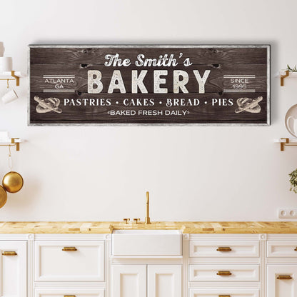 Bakery Sign - canvas