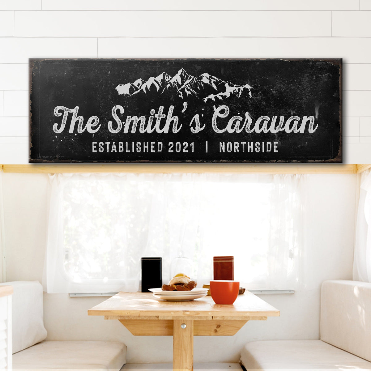 Caravan Last Name Sign