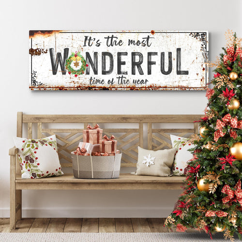 It's The Most Wonderful Time Of The Year Sign