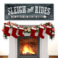 Sleigh Rides Sign