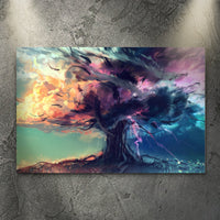 Mysterious Tree Of Life Canvas Wall Art ()