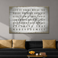 Life Is Short Make It Sweet Sign II