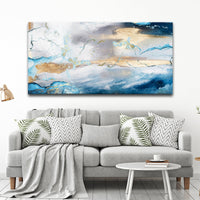 Gold Leaf Painting Canvas Wall Art