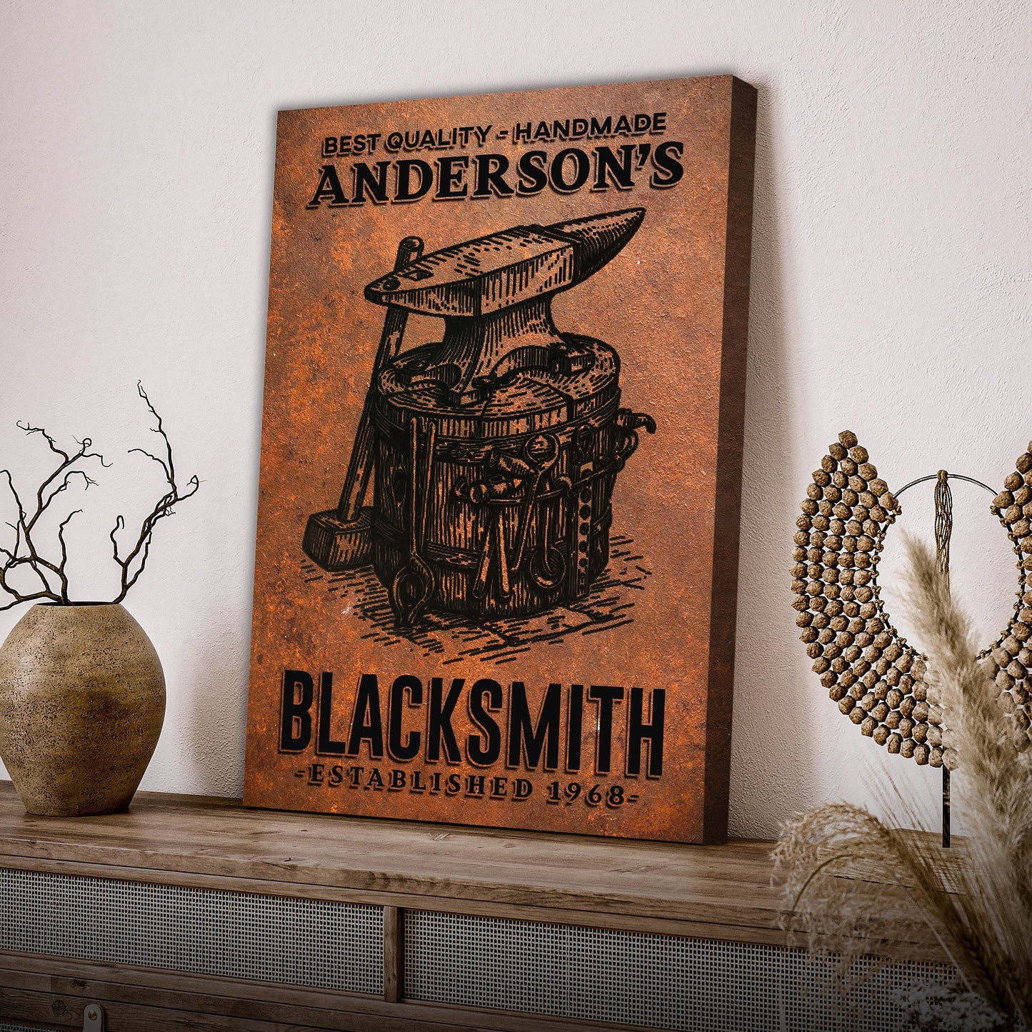 Best Quality printed Blacksmith Sign